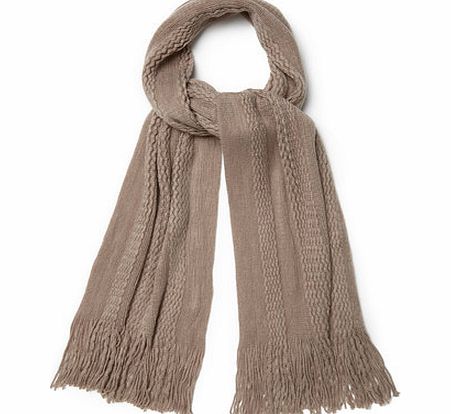 Womens Putty Supersoft Scarf, putty 6605490434