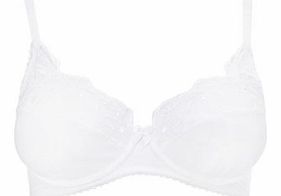 Bhs Womens White Lily Underwired Bra, white 2303040306