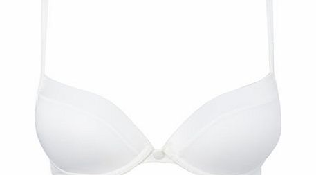 Bhs Womens White Satin Cuff Cleavage, white 2304120306