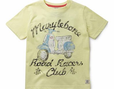 Yellow Scooter T-Shirt, yellow 1609942383