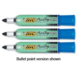 ONYX 1481 Mini Permanent Marker Blue Pack 12