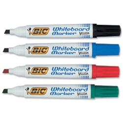 Velleda 1701 Whiteboard Marker Assorted Pack 4