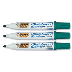 Velleda 1751 Whiteboard Marker Green Pack 12