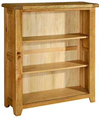 bideford OAK BOOKCASE SM 42IN x 36IN