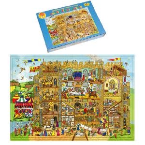 48 Piece Wooden Castle Puzzle