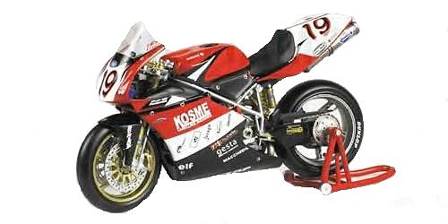 Minichamps 1:12 Scale Ducati 998RS WSB 2003 Team Pedercini - Lucio Pedercini