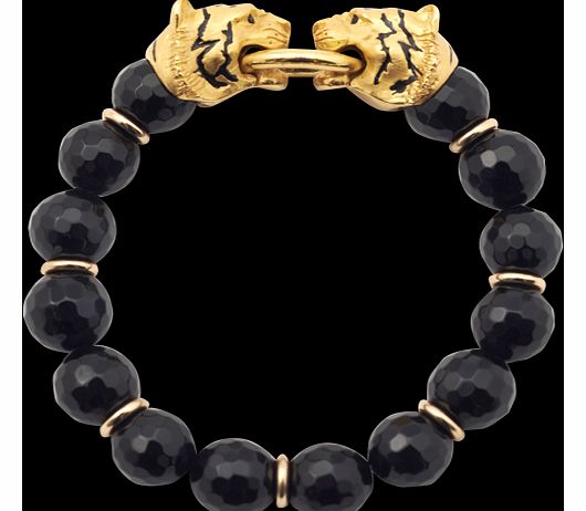 Tiger Stretch Bracelet BS-WW006G-BLK