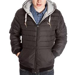 Alaska Revers Quilted Jacket - Black