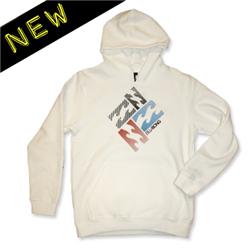 billabong Boys Quadrant Hoody - White