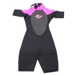 Intruder Girls 2/2 Shortie - Black/Pink