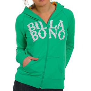 Billabong Ladies Cameo Zip hoody - Sea Green