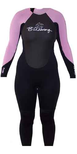 Ladies Foil 3mm Flatlock Steamer wetsuit 2005