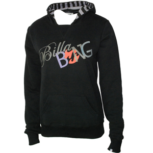 Billabong Ladies Ladies Billabong Caetana Hoody. Black