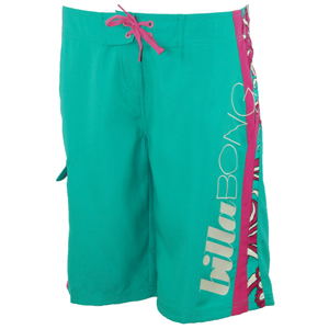 Ladies Billabong Laelia 50 Boardshort. Sea Green