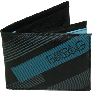 Mens Billabong Dissect PU Wallet. Black High