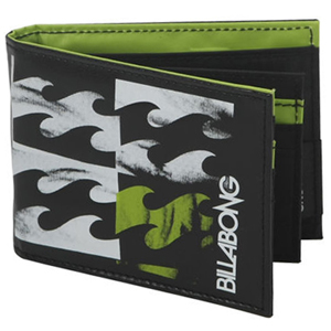 Mens Billabong 4 Stack Wallet. Black