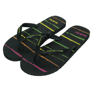 Mens Billabong Attempt Flip Flops. Black