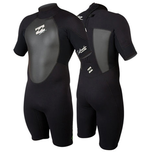 Mens Billabong Intruder 202 Shorty Wetsuit.