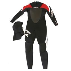 Revolution 543 GBS Full Wetsuit - Black