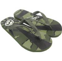 RISING SUN CAMO FLIP FLOPS JUNGLE