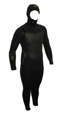 Solution Gold 5/4/3mm Wetsuit, Built