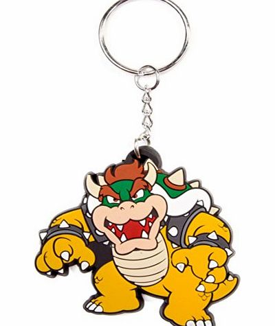 Nintendo Rubber Keyring Super Mario Bros. Bowser 6 cm