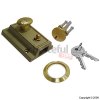 Standard Champagne Night Latch With Brass