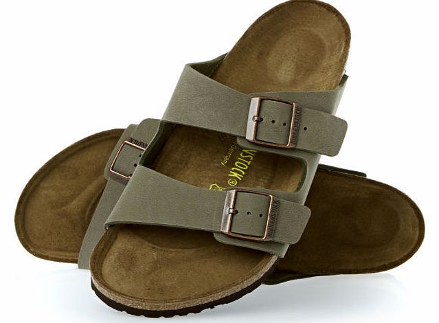 Mens Birkenstock Arizona Sandals - Stone