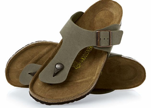 Mens Birkenstock Ramses Sandals - Stone