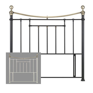 Bronte 5FT Kingsize Metal Headboard