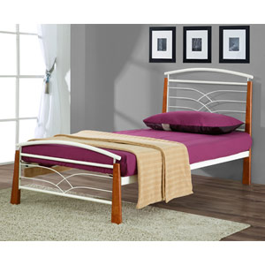 Clearance Birlea Meteor 3FT Single Metal Bedstead