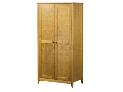 Cotswold 2 Door Wardrobe Pine Small Single