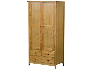 Cotswold Combi Wardrobe Pine Small Single