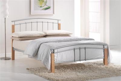 Tetras Double (4 6`) Slatted Bedstead