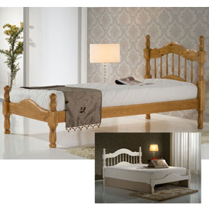 Texas 3FT Single Wooden Bedstead