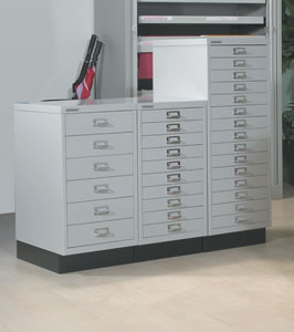 Multidrawer Cabinet Non-locking 6-Drawer