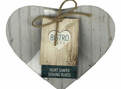 Heart Shaped Ceramic Serving Plates