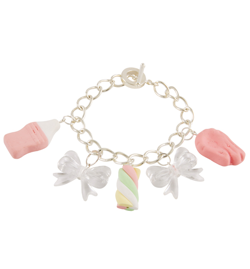 Flump Milk Bottle and Shrimp Sweetie Charm