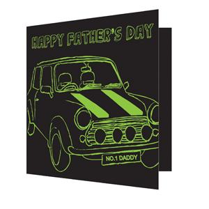 & Green Mini Card