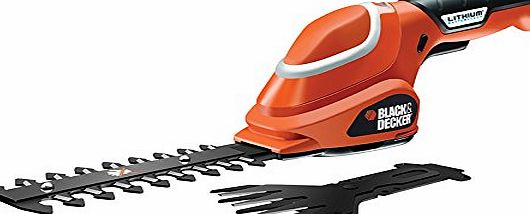 BLACK DECKER Black   Decker GSL700 7V Li-ion Cordless Shear Shrubber Kit