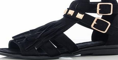 Fringe Sandals