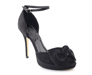 Satin Two Part Sandal