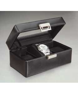 Leather 3 Piece Watchbox