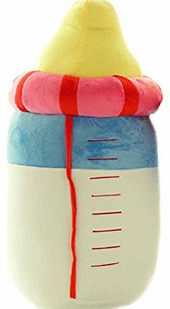 Gift Plush Doll Cute Soft Cushion Children Creative Plush Toy Milk Bottle White