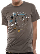 (Chrome Smiley) T-shirt cid_4298TSCP_D