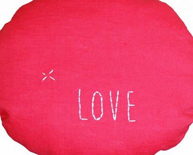 Blossom Paris D23cm Round Love Cushion Fuchsia `One size