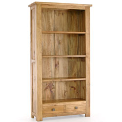 Blue Bone - Breton Pine Bookcase with 2 Drawers