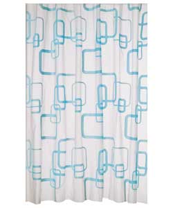 Cube PEVA Shower Curtain