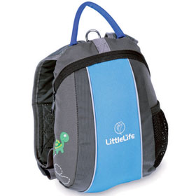 Blue Toddler Rucksack With Safety Reins