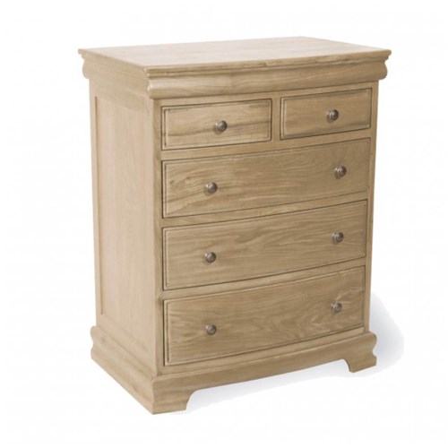 Elk River Oak 3+2 Drawer Chest